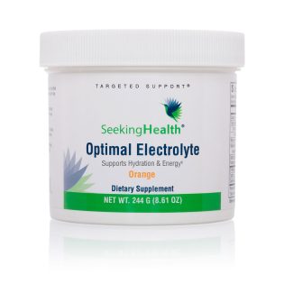 Optimal electrolyten poeder orange Seekinghealth