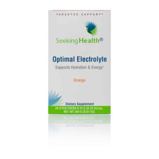 Optimal electrolyten poeder orange Seekinghealth – 30 Sticks
