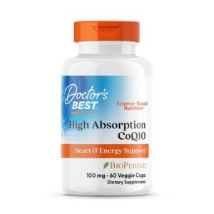 Doctor's Best — High Absorption CoQ10 100mg 120 Capsules